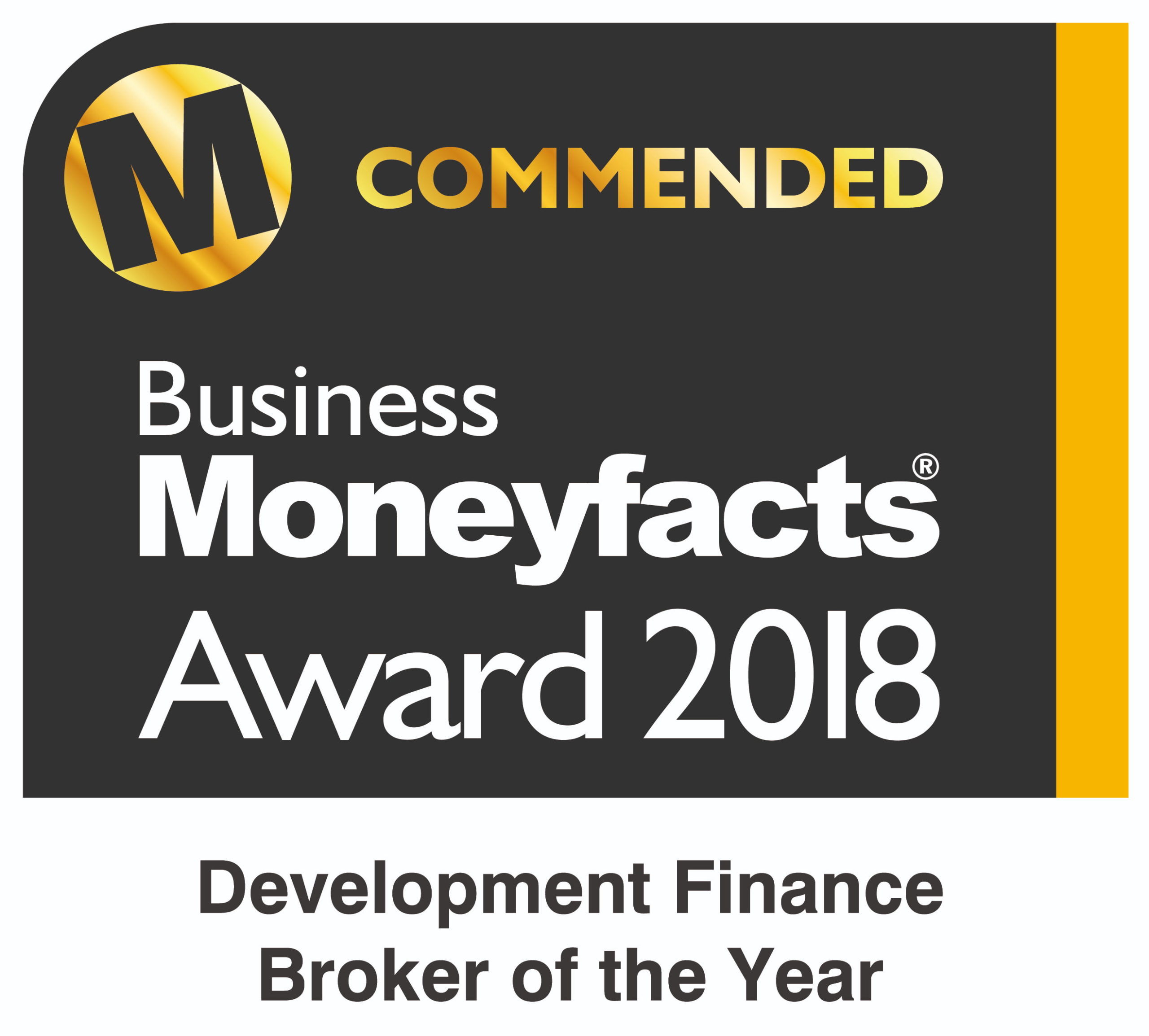 Business Moneyfacts – Development Finance Broker of the Year 2018 – Commended